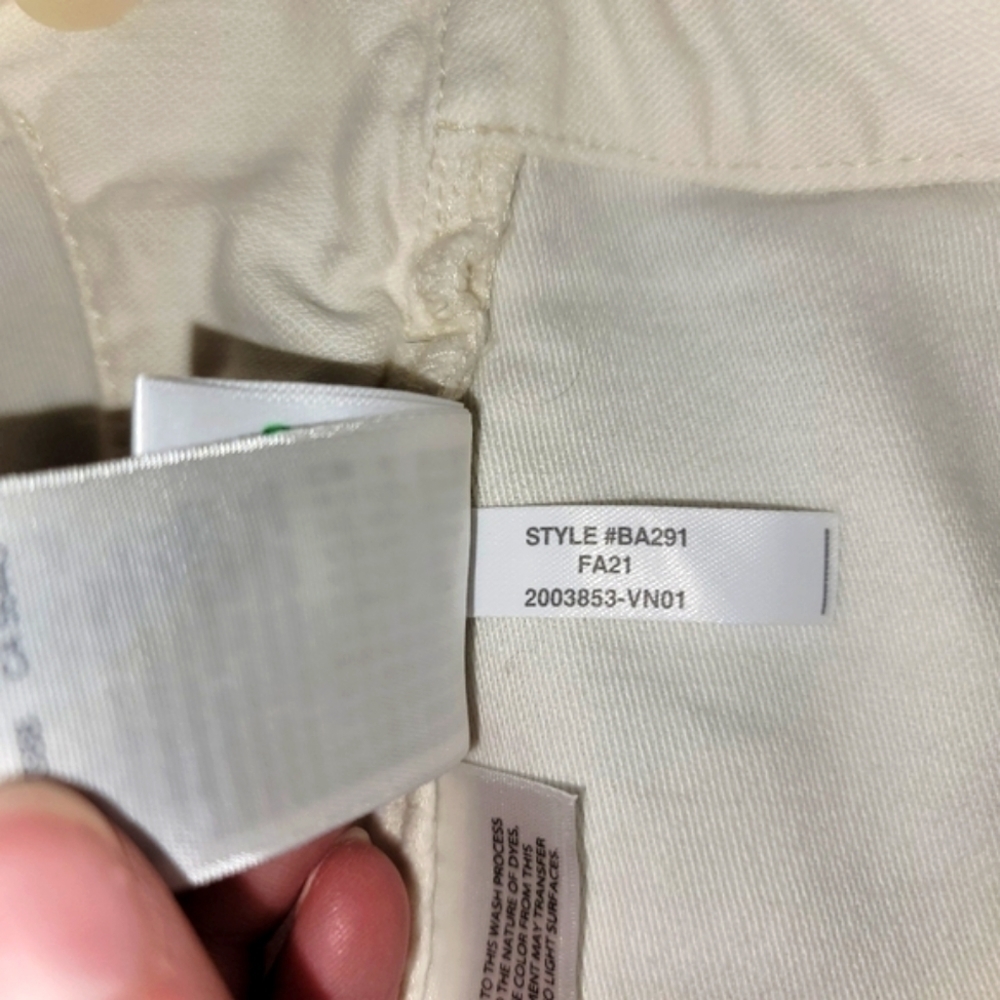 J.CREW TIE WAIST CAMP PANT IN IVORY, SZ MEDIUM - Picture 12 of 16